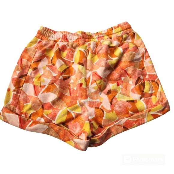 Daily Practice By Anthropologie Orange Lounge Shorts Size XS - Picture 4 of 9